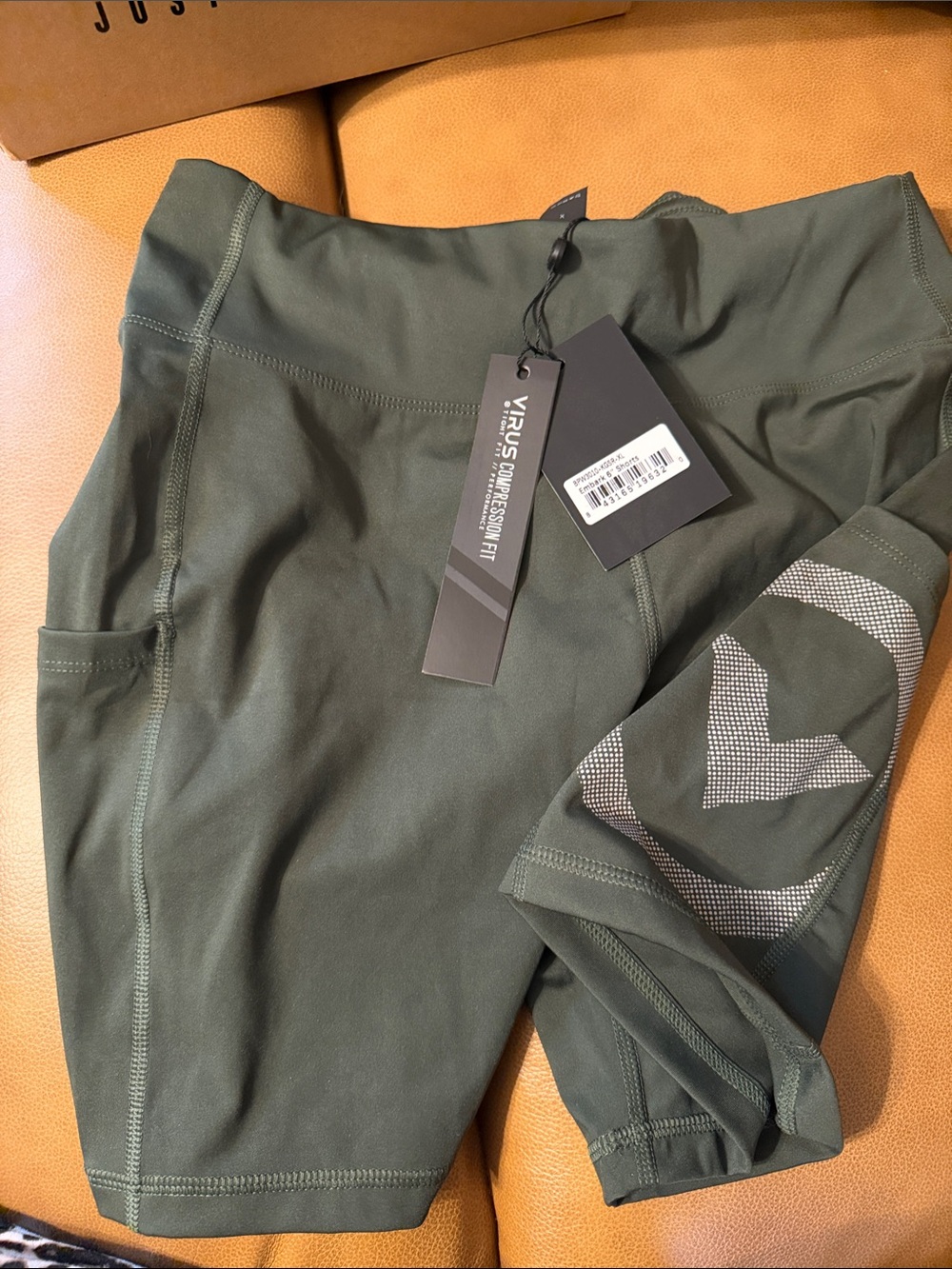 Virus Embark 6” shorts Olive Green